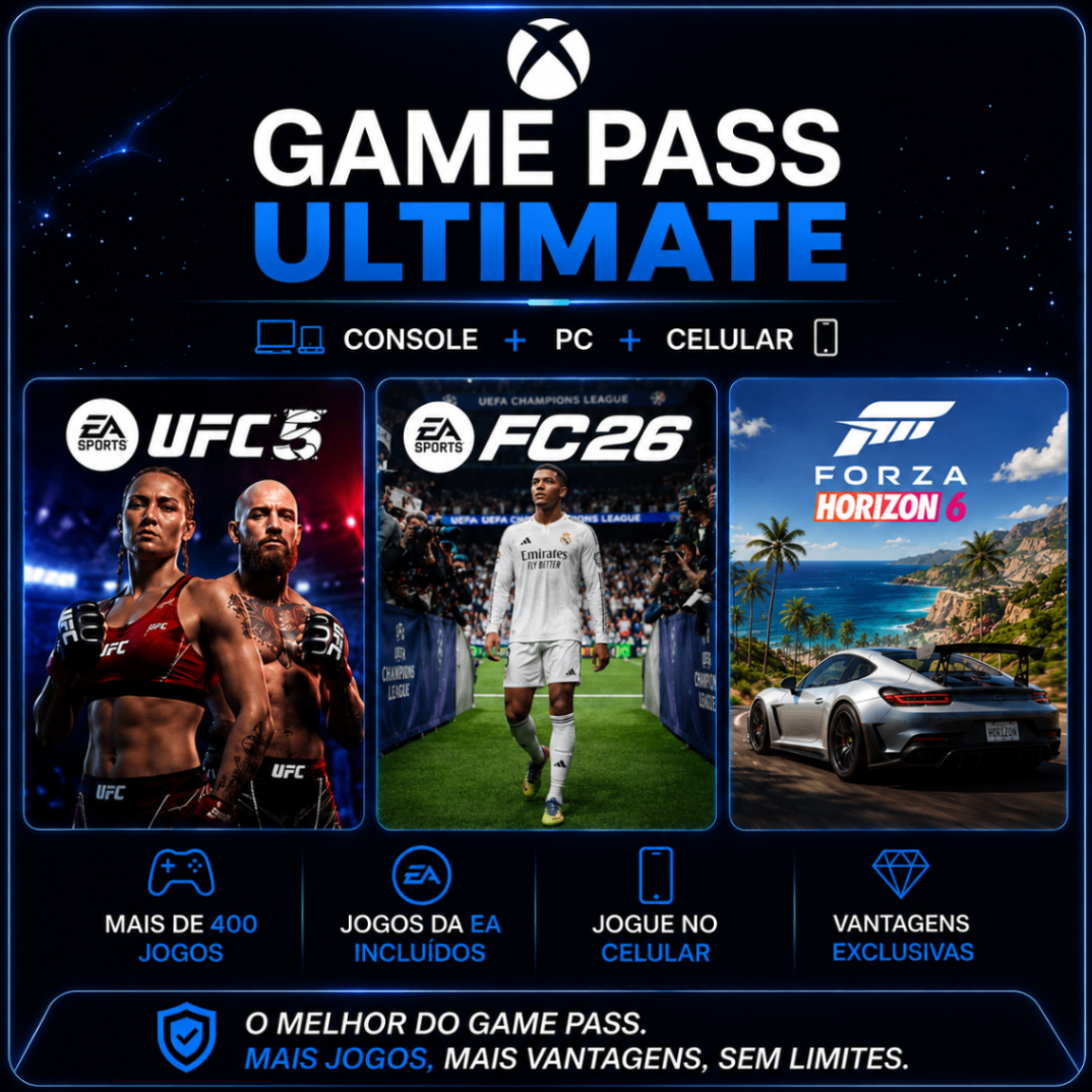 Game Pass Ultimate 30 Dias (Código ou Ativação na Conta)