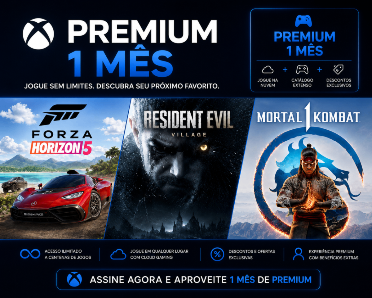 Game Pass Premium 30 Dias (Somente sua)