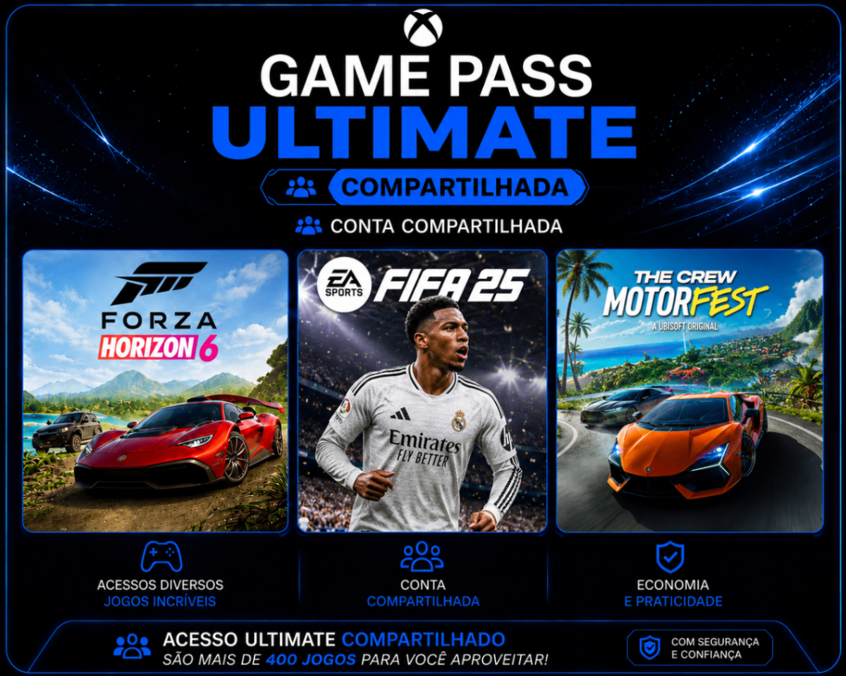 Game Pass Ultimate 30 dias (Conta Compartilhada)